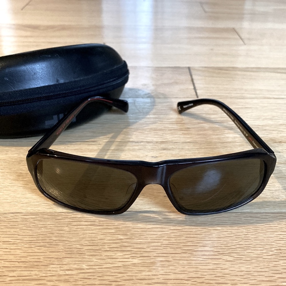 Mosley Tribes by Oliver Peoples Sandoval Sunglasses Black Polarized 60-17-135